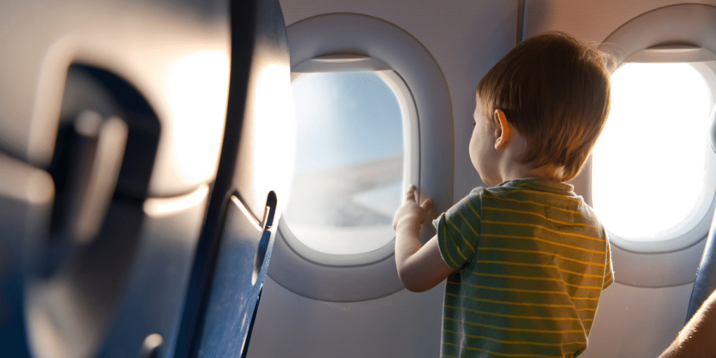 Tips for flying with babies and children