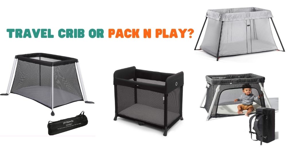 What's the difference between a travel crib and a pack'n'play